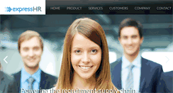 Desktop Screenshot of expresshr.com